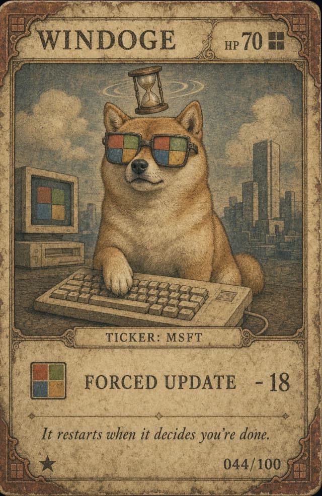 Windoge card