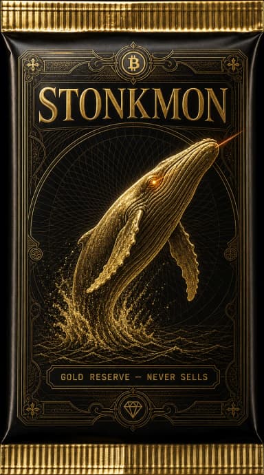 A sealed Stonkmon pack